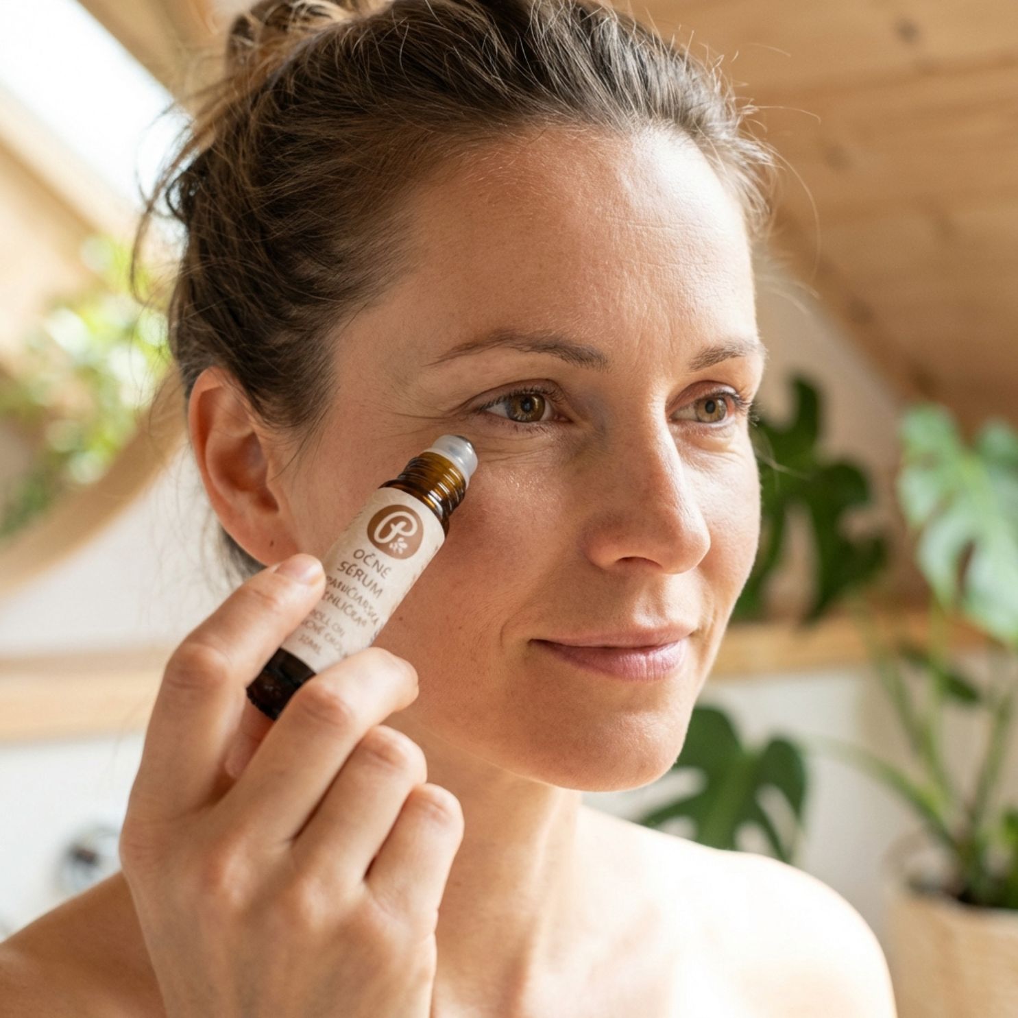 roll-on sérum žehlička